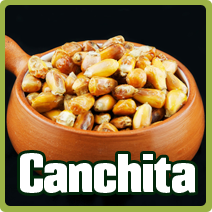 Canchita - pražená kukuřice z Peru